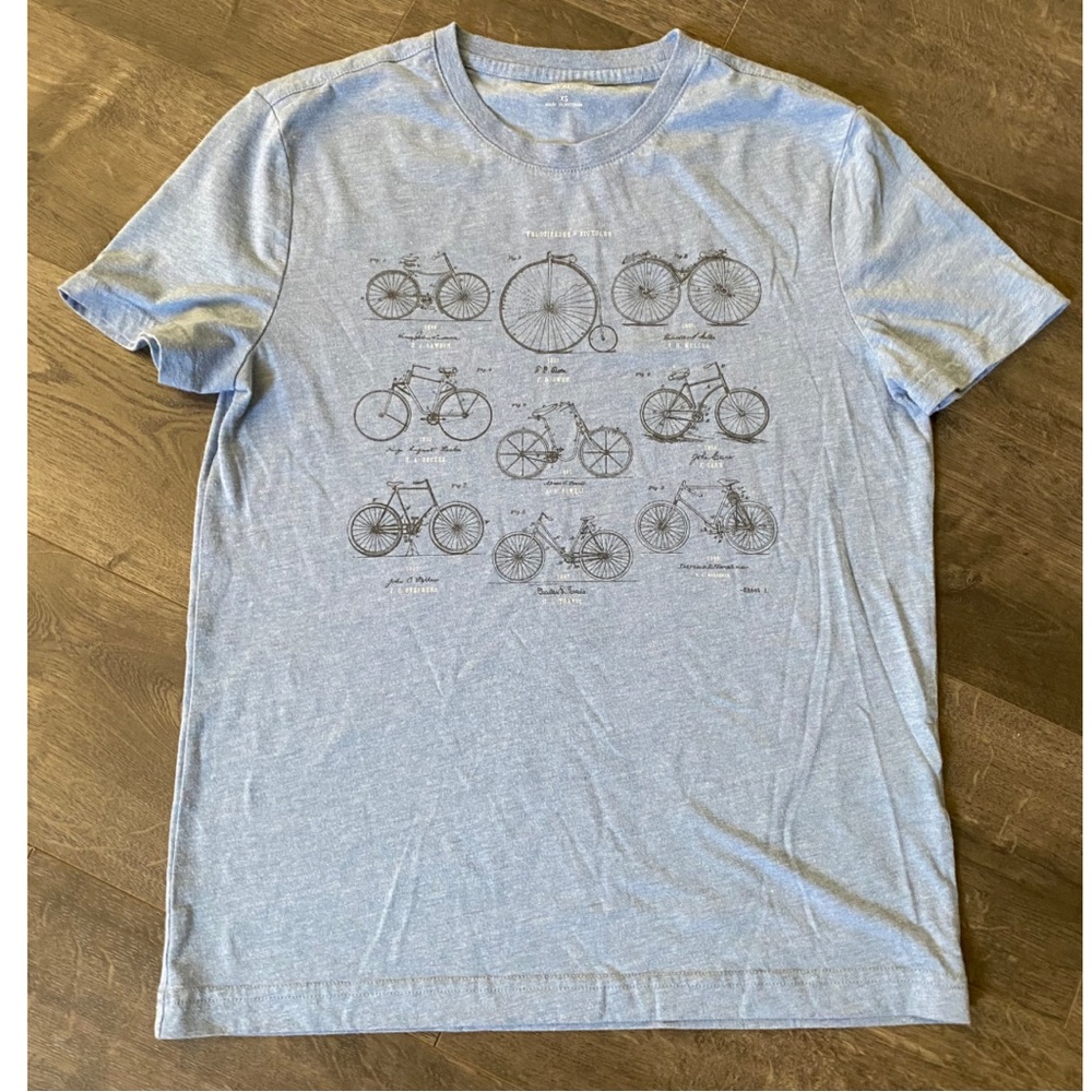 Banana Republic | Men’s short sleeve bicycle graphic T-shirt | size XS